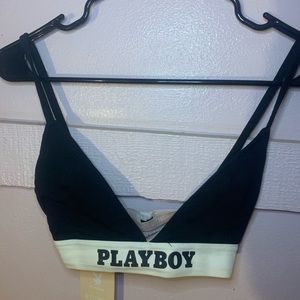 Playboy triangle bra